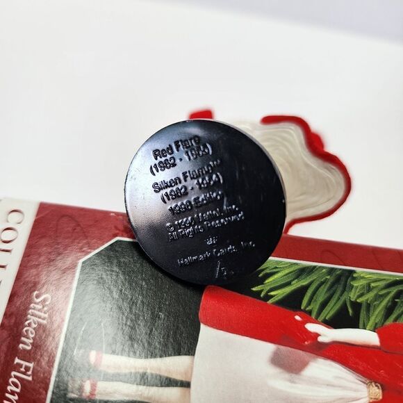 Vintage Hallmark Keepsake Christmas Ornament Silken Flame Collectors Series 1998 - Picture 6 of 6